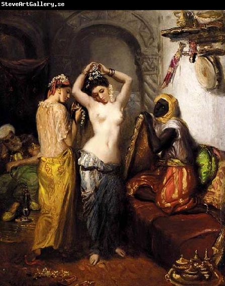 Theodore Chasseriau Orientalist Interior